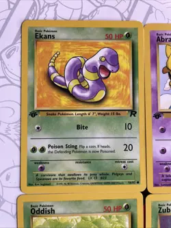 6 Card Lot Of Vintage Pokemon | Rocket First Edition NM Lot - Image 3