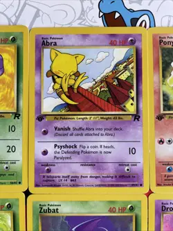 6 Card Lot Of Vintage Pokemon | Rocket First Edition NM Lot - Image 5
