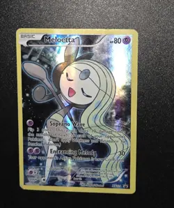 Meloetta XY120 XY Black Star Promo Pokemon Card - Image 1