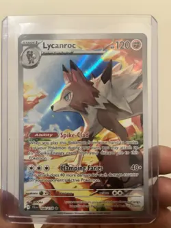 POKEMON CARD: Lycanroc 166/159 (Good Condition) Full Art Ultra - Image 1