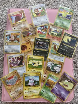 Japanese Pokemon Vintage Bulk. 70 Cards. Neo Destiny, Rev, Gen, Disc, more NM - Image 1