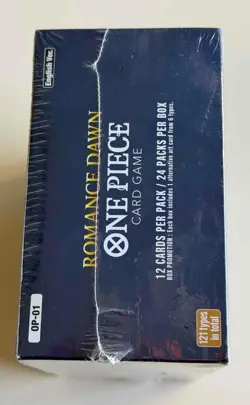 Sealed One Piece Romance Dawn Blue Bottom OP-01 English Card Game Booster Box - Image 4