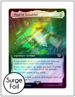 1x Phial of Galadriel, Surge Foil, Magic MTG NM - Image 1
