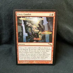 Fiery Gambit Mirrodin NM Pack Fresh Magic | MTG - Image 1