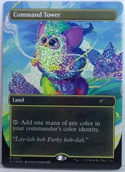 Command Tower (7067) [New, Near Mint] *Confetti Foil* {Furby SLD} - Image 1