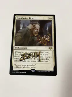 Smothering Tithe Ravnica Allegiance Regular Shadow Signed By The Artist - Image 1