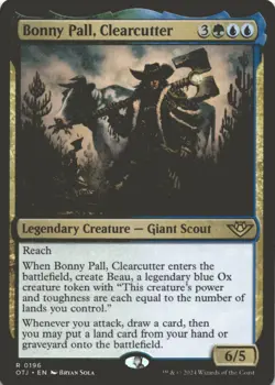 MTG Bonny Pall, Clearcutter Normal NM Outlaws of Thunder Junction Magic - Image 1