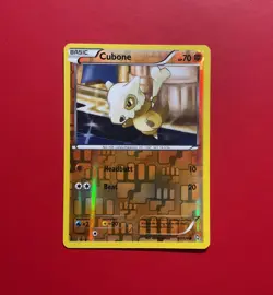 2012 Pokemon TCG - Cubone (Reverse Holo) 60/124 -NM- Dragons Exalted - Image 1