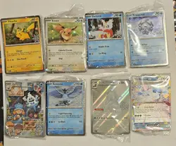 Pokemon 2025 Holiday Calendar Stamped Promos, Sealed, Complete Set Snow Flake 1a - Image 1