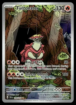 2024 Scarlet & Violet Series - Stellar Crown Turtonator Illustration Rare #146 - Image 1