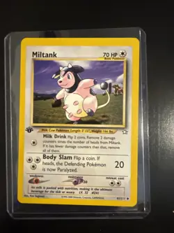Pokemon TCG Miltank 41/111 Neo Genesis Non Holo - Image 1