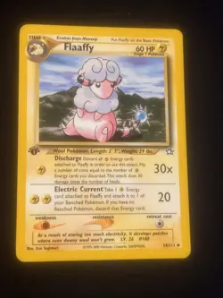 Flaaffy 34/111 - 1st Edition - Neo Genesis - Regular - Pokemon TCG - LP - Image 1