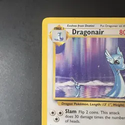 Vintage Pokemon Non-holo Rare Dragonair 18/102 Base Set WotC 1999 - Image 2