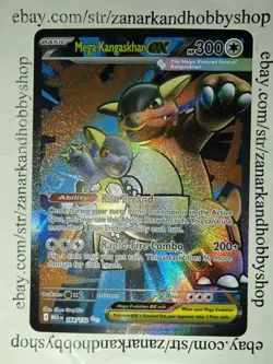 Pokemon Mega Kangaskhan ex 164/132 Mega Evolution NM - Image 2