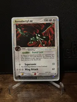 EX Sandstorm Aerodactyl ex Holo Rare #94/100 Pokemon 2003 Nm Lp Rare E Reader - Image 1