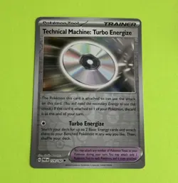 Pokemon Paradox Rift Reverse Holo 179/182 Technical Machine: Turbo Energize - Image 1