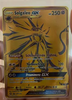 Solgaleo GX SM104a Sonne & Mond Black Star Promo - Pokemon Karte - Image 1