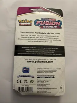 Pokemon Fusion Strikes Rapid Strike Urshifu Checklsne Blister Pack w/ Kubfu - Image 2