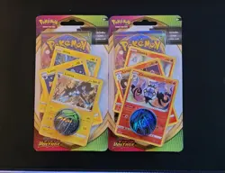 Lot of 2 Pokemon Sword & Shield Vivid Voltage Booster Pack 3 Promo, Coin & Code 820650808036 - Image 1