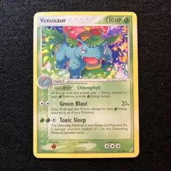 Pokemon VENUSAUR 28/100 (Non Holo Rare) Crystal Guardians - LP/Light Play - Image 1