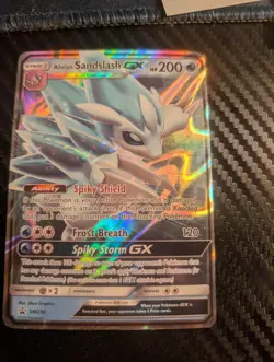 Alolan Sandslash-GX SM236/248 Promo SM Black Star Promos Pokemon Near Mint - Image 1