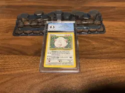 Chansey CGC 8.5 1999 Pokemon Base Set Unlimited #3/102 Holo Vintage 1999 - Image 1