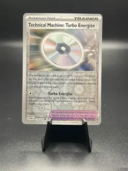 Technical Machine Turbo Energize 179/198 Reverse Holo Pokemon Paradox Rift - PAR - Image 1