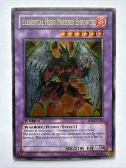 Elemental Hero Phoenix Enforcer EOJ-EN032 - Ultimate Rare - 1st Edition - YuGiOh - Image 1