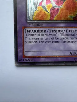 Elemental Hero Phoenix Enforcer EOJ-EN032 - Ultimate Rare - 1st Edition - YuGiOh - Image 5