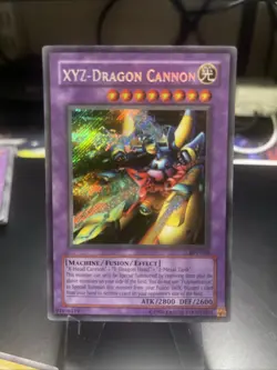 2003 Yu-Gi-Oh! XYZ DRAGON CANNON SECRET RARE HOLO BPT-010 LP! - Image 1