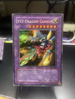 2003 Yu-Gi-Oh! XYZ DRAGON CANNON SECRET RARE HOLO BPT-010 LP! - Image 2