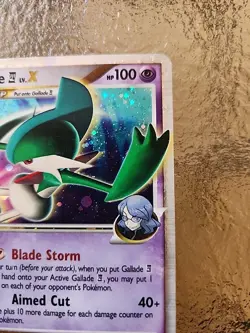 Pokemon TCG Rising Rivals 2009 Gallade LV x Holo Card 106/111 - Image 5