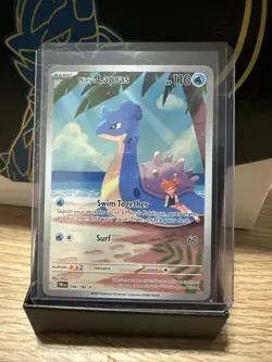 Pokemon TCG Destined Rivals Misty's Lapras Card 194/182 Near Mint Condition - Image 1