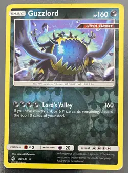 Guzzlord 80/131 Reverse Holo Rare Forbidden Light | HP | Pokemon Card TCG - Image 1