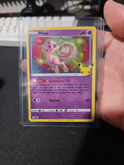 Mew - 11/25- Celebrations - Ultra Rare Holo Foil - Mint Condition - Pokemon Card - Image 1