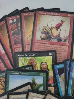 Vintage 1996 Magic The Gathering-Mirage-Commons Mixed Lot 60+ Cards Please Read - Image 4