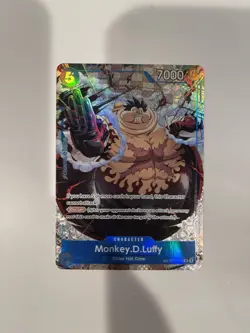 OP11-058TR Monkey.D.Luffy op13 English One Piece TCG Card Treasure rare - Image 1