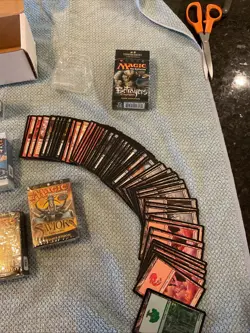 Magic the Gathering Cards Lot Estate Find / Locker Clean Out , 6 Boxes - Image 2