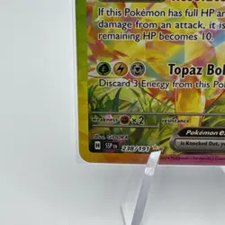 Pikachu EX 238/191 SIR Pokemon Card English Surging Sparks 2019 TCG CCG Full Art - Image 5