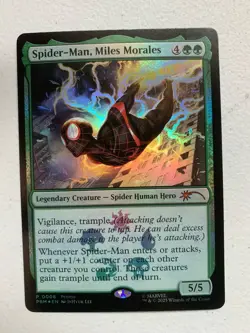 Spider-Man, Miles Morales Promo Foil Mtg - Image 1