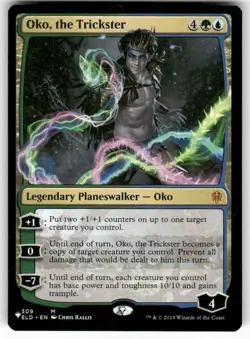 Oko, the Trickster 309 NM MTG The List Reprint Magic - Image 1