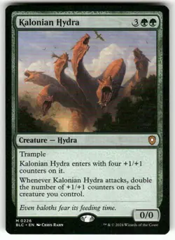 Kalonian Hydra 226 NM MTG Commander: Bloomburrow Magic - Image 1