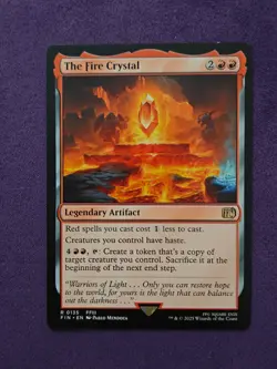 The Fire Crystal - MTG Final Fantasy FIN Regular - Image 1
