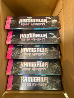 Magic The Gathering Kamigawa: Neon Dynasty Collector Booster Box - 12 Packs 195166105338 - Image 2
