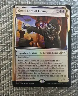 MTG Secret Lair: Gonti, Lord of Luxury 1566 FOIL Murders at Karlov Manor - NM - Image 1