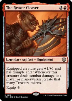The Reaver Cleaver - MTG 0217 Rare Modern Horizons 3 Magic The Gathering NM - Image 1