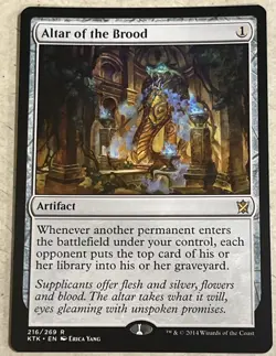 Magic the Gathering Altar of the Brood Khans of Tarkir Regular - Image 1