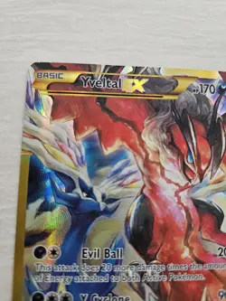 Pokemon Yveltal EX 2017 Promo XY150a Full Art Excellent LP - Image 2