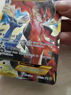 Pokemon Yveltal EX 2017 Promo XY150a Full Art Excellent LP - Image 5