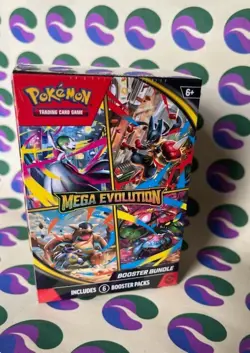 Pokemon TCG: Mega Evolution Booster Bundle (6 Booster Packs) BRAND NEW - Image 1